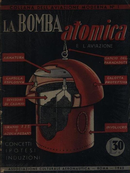 La bomba atomica e l'aviazione - copertina