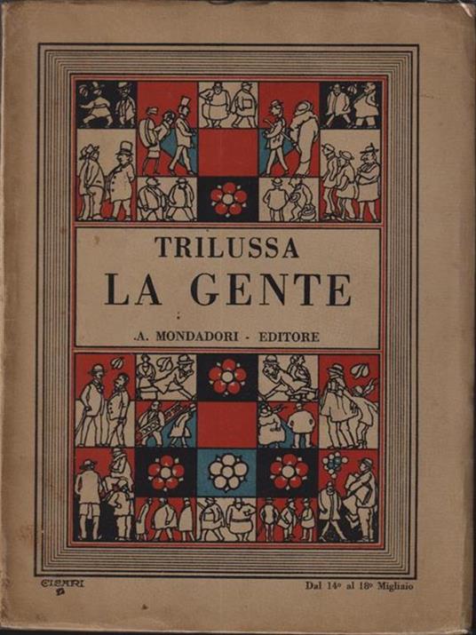 La gente - Trilussa - copertina