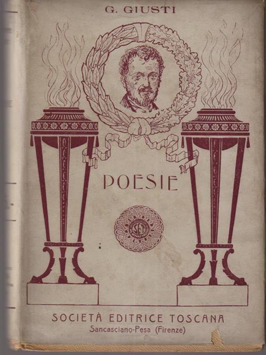 Poesie - G. Giusti - copertina