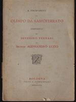   A proposito di Olimpo da Sassoferrato. Risposta di Severino Ferrari al signor Alessandro Luzio