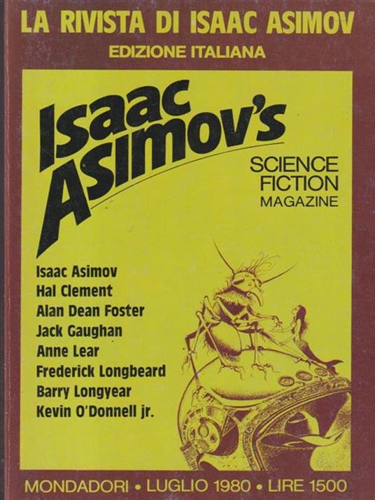   Rivista di Isaac Asimov n. 9 luglio 1980 - copertina