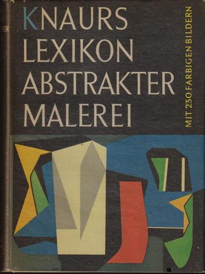   Knaurs lexikon abstrakter malerei - copertina