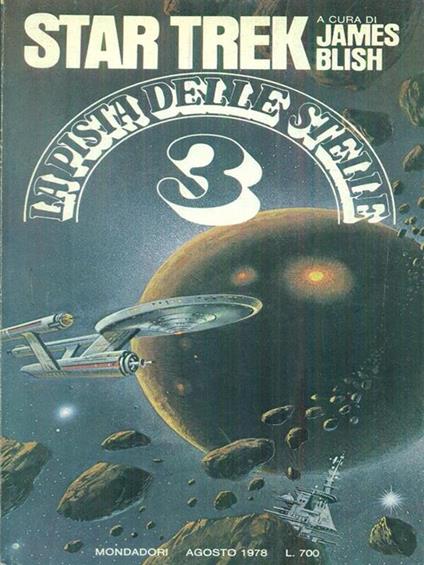   Star trek 3 La pista delle stelle  - James Blish - copertina