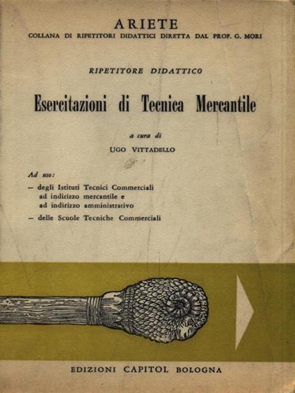 Esercitazioni di Tecnica Mercantile - copertina