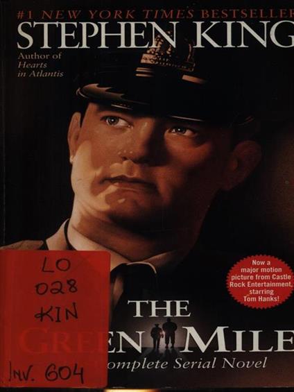 The green mile - Stephen King - copertina