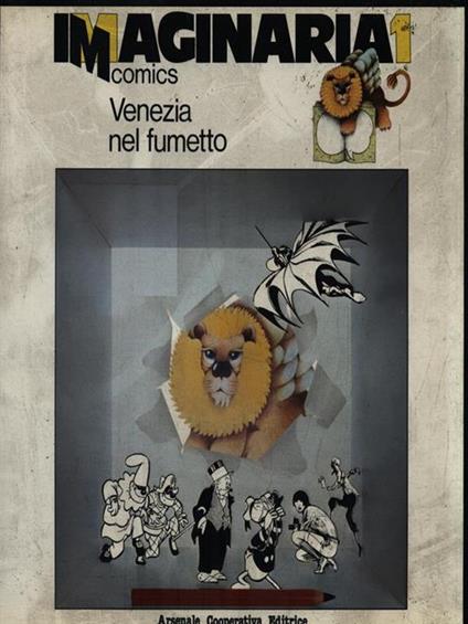 Immaginaria comics 1. Venezia nel fumetto - copertina