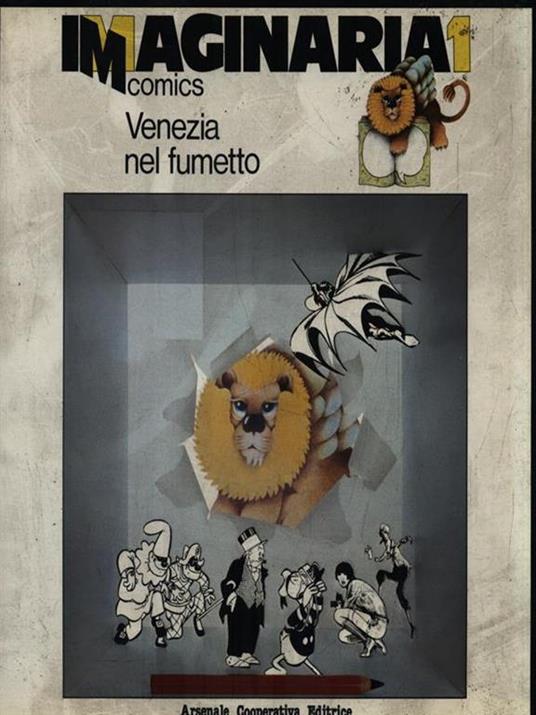 Immaginaria comics 1. Venezia nel fumetto - copertina