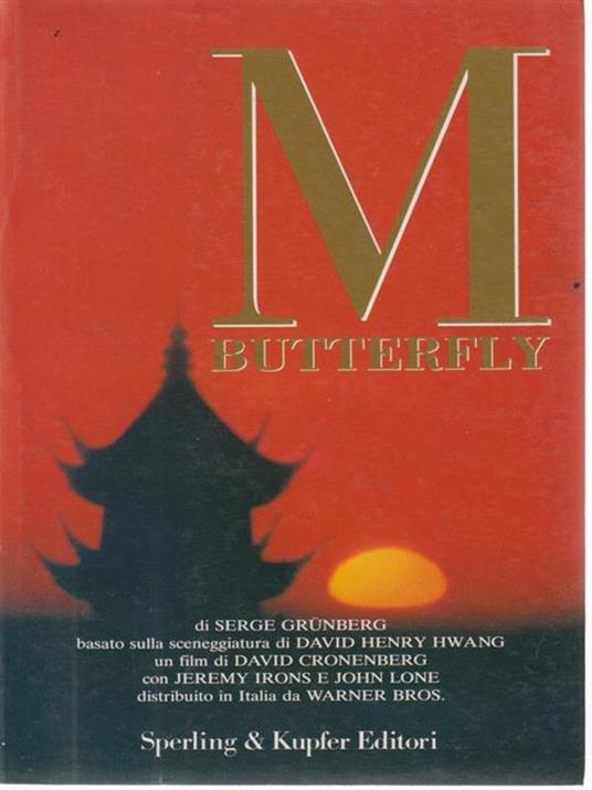 Madame Butterfly - Serge Grunberg - copertina