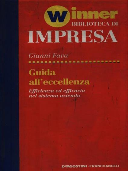 Guida all'eccellenza - Gianni Fava - copertina