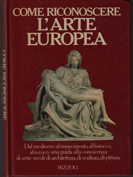 Come riconoscere l'arte europea - copertina