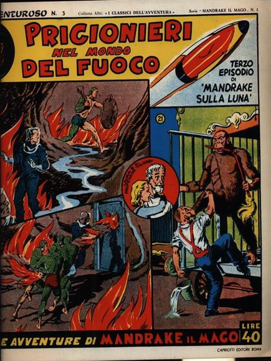 Prigionieri nel mondo del fuoco - copertina