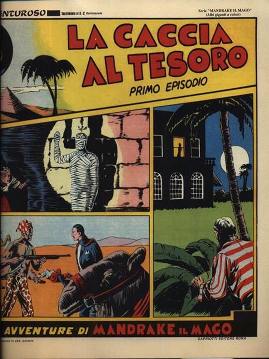 La caccia al tesoro primo episodio - copertina