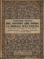 Del sistema che fonda la morale sull'utilità