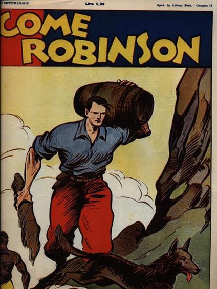 Come Robinson - copertina