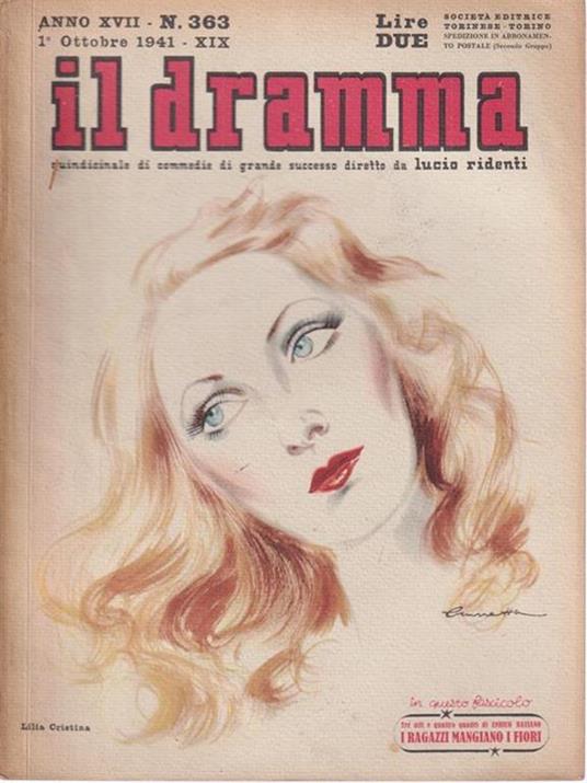 Il dramma 363/ 1 ottobre 1941 - copertina