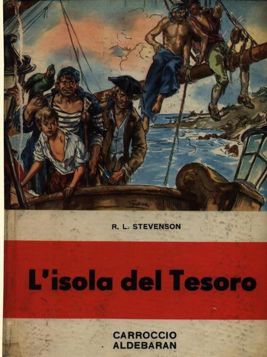 L' isola del tesoro - Robert Louis Stevenson - copertina