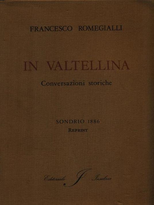 In Valtellina - copertina