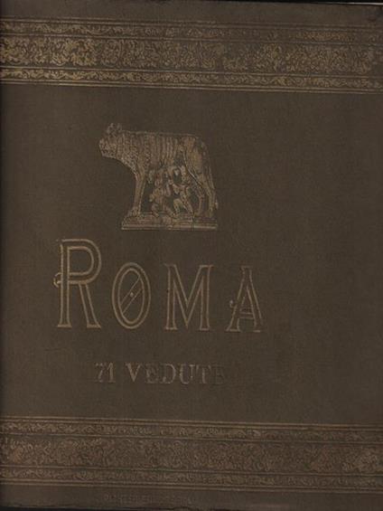 Roma e dintorni 71 vedute - copertina