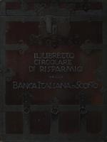 Il libretto circolare di risparmio della Banca Italiana di Sconto