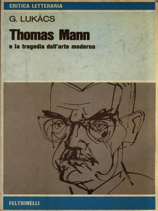 Thomas Mann e la tragedia dell'arte moderna - copertina