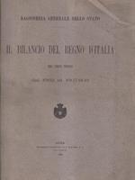 Il bilancio del regno d'Italia dal 1862 al 1907-1908