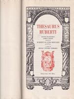 Thesaurus ruberti