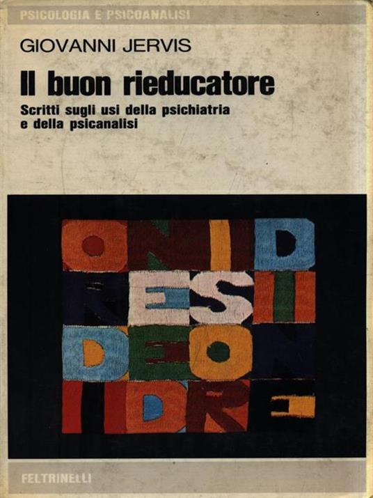 Il buon rieducatore - Giovanni Jervis - copertina