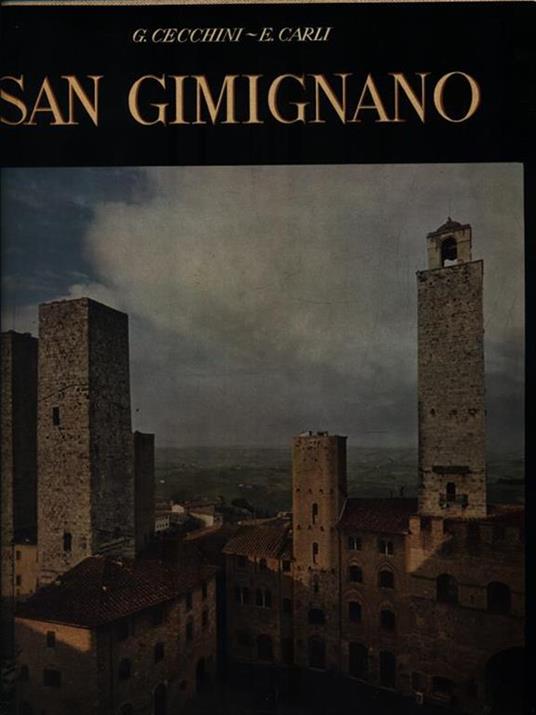 San Gimignano - G. Cecchini - copertina