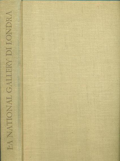La  national Gallery di Londra - Philip Hendy - copertina