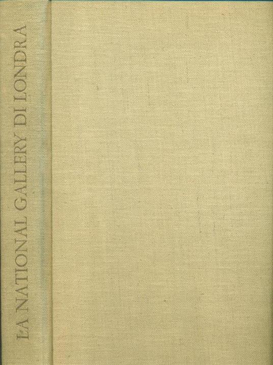 La  national Gallery di Londra - Philip Hendy - copertina