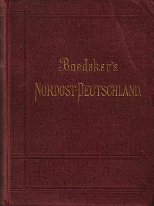 Nordost-Deutschland nebst Dänemark - Karl Baedeker - copertina