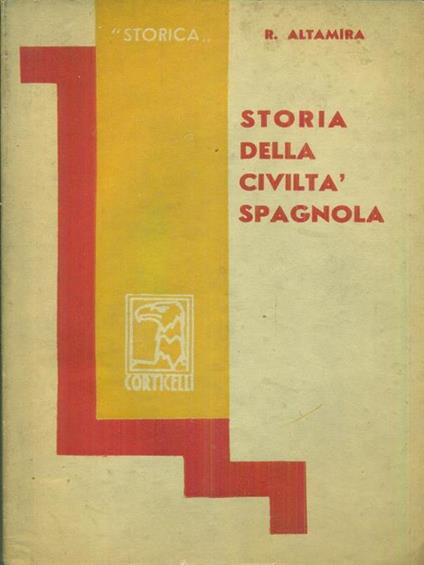 Storia della civiltà spagnola - copertina