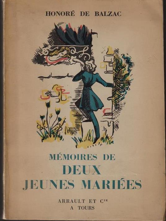 Memoires de Deux Jeunes Mariees - Honoré de Balzac - copertina