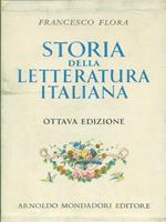 Storia della letteratura italiana 5 vv