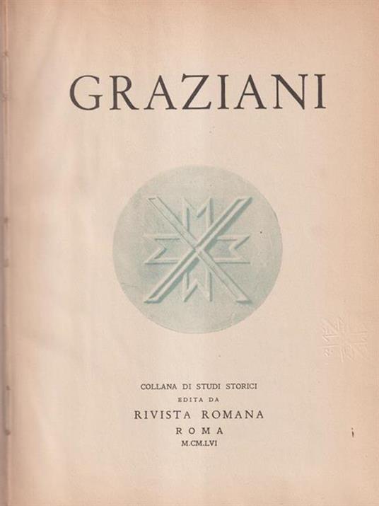 Graziani - copertina