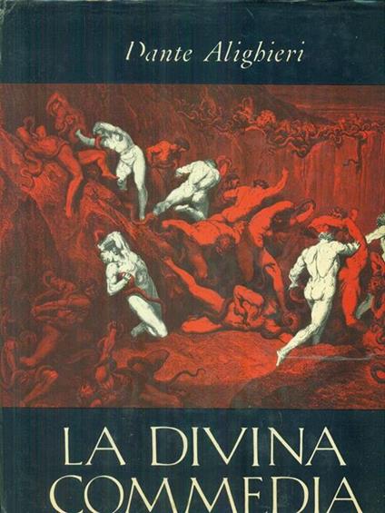 La  Divina Commedia - Dante Alighieri - copertina