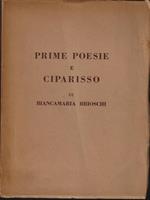 Prime poesie e Ciparisso