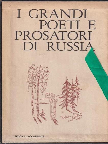 I grandi poeti e prosatori di Russia - Ettore Lo Gatto - copertina