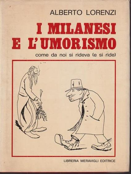 I milanesi e l'umorismo - Alberto Lorenzi - copertina