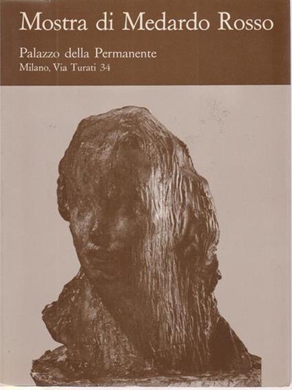 Mostra di Medardo Rosso - copertina