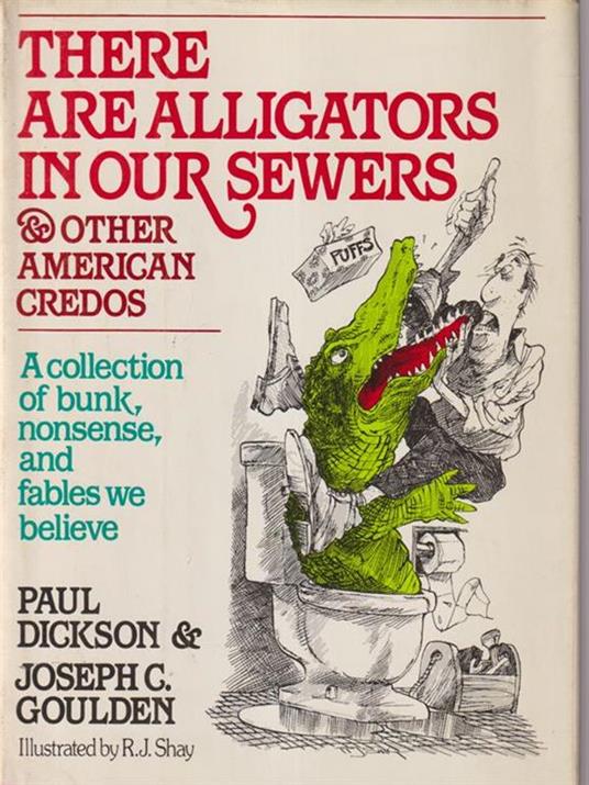 There are alligators in our sewers - Dickson - copertina