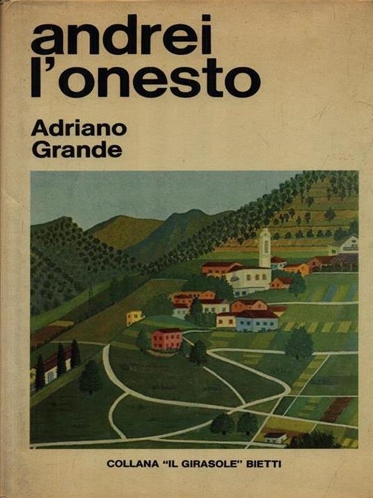 Andrei l'onesto - Adriano Grande - copertina