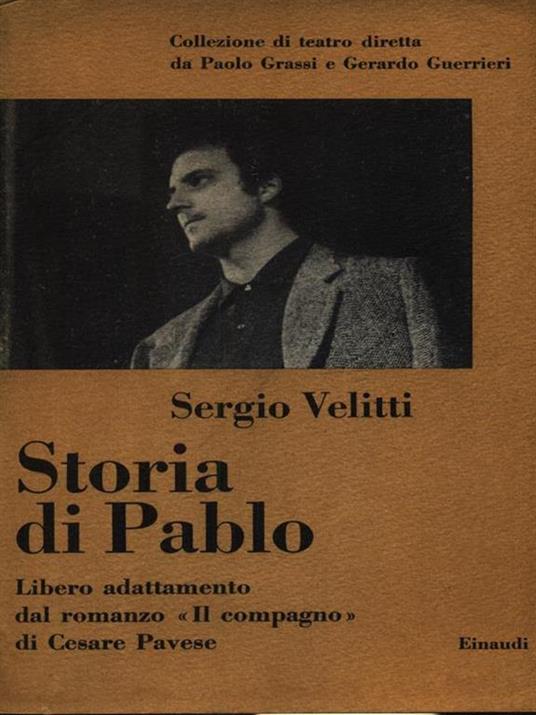 Storia di Pablo - Sergio Velitti - copertina