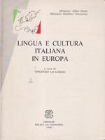 Lingua e cultura italiana in Europa