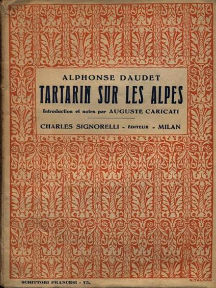 Tartarin sur les Alpes - Alphonse Daudet - copertina