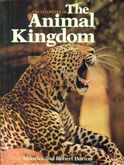 Encyclopedia of the animal Kingdom - Maurice Burton - copertina