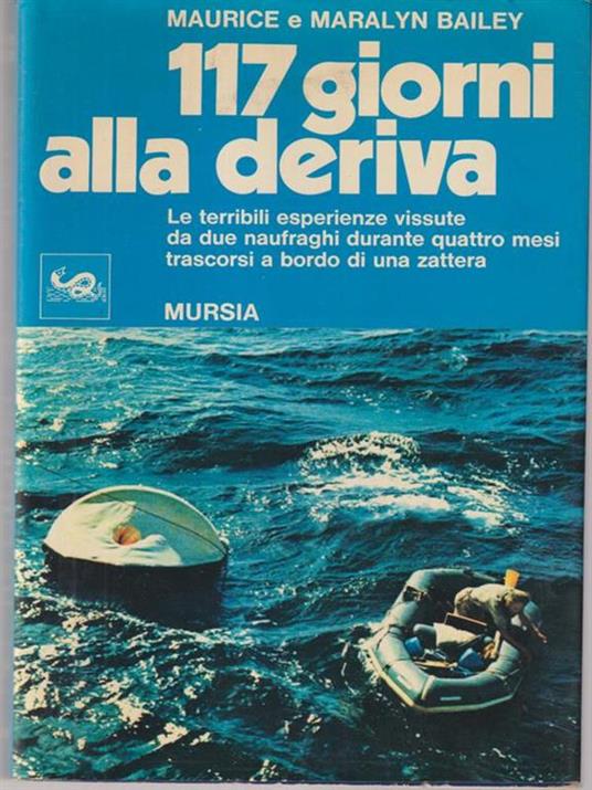 117 giorni alla deriva - Bailey - copertina