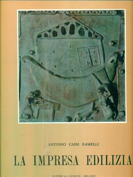 La impresa edilizia - Antonio Cassi Ramelli - copertina