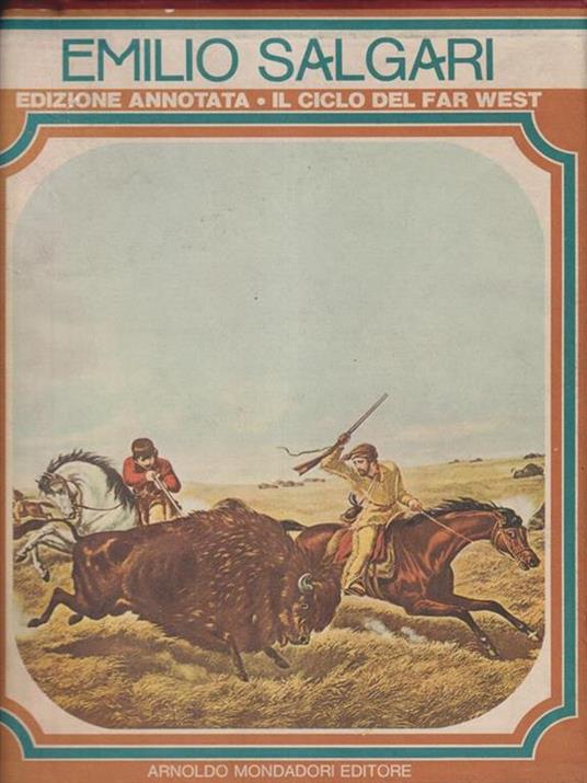 Il Ciclo del Far West 3 vv - Emilio Salgari - copertina