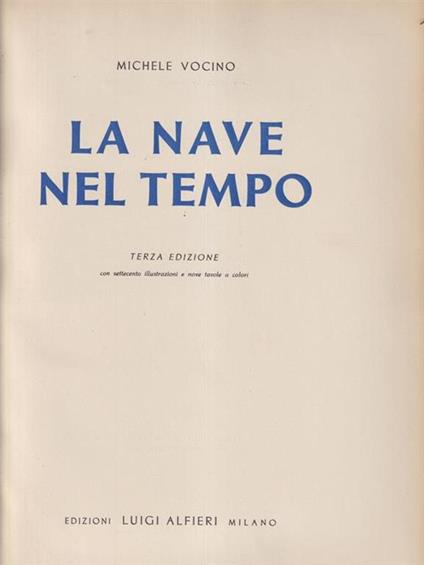 La nave nel tempo - Michele Vocino - copertina